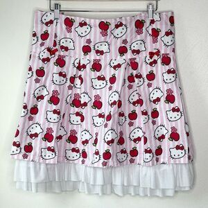 Her Universe Hello Kitty Cotton Spandex and Lace Skirt - Women’s US 5x